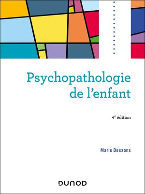 cover image of Psychopathologie de l'enfant